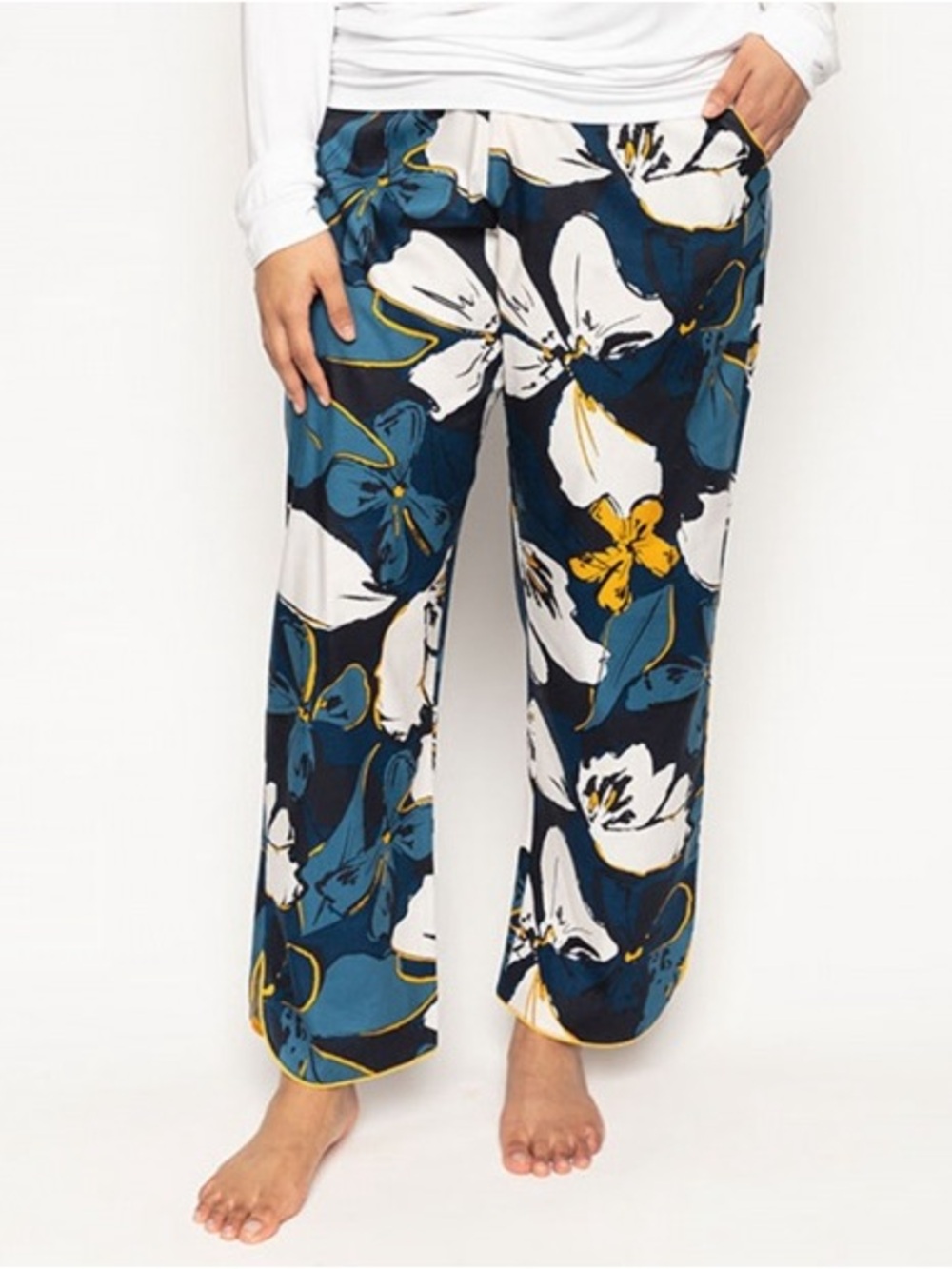 Cyberjammies Verity Floral Print Pajama Pants UK 10 US 6 or Small